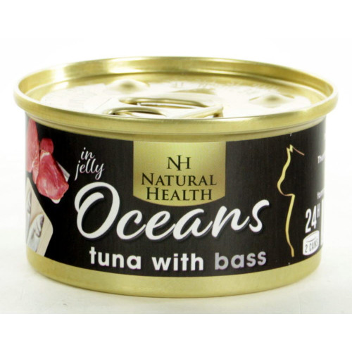 Natural Health Cat Oceans Tuna & Bass 85 gram